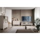 Έπιπλο τηλεόρασης ALBION με συρτάρια Λευκό Kazmir 160x44x39cm