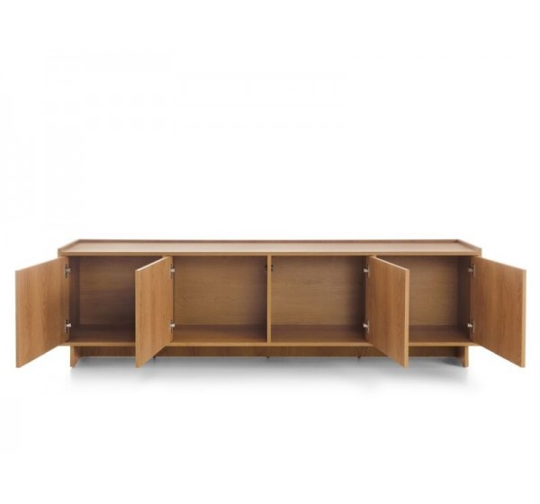 Έπιπλο τηλεόρασης Yasumi Καραμελί Δρυς 195x55x39cm