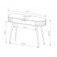 Κονσόλα LOVI με συρτάρι φυσικό cremona 120x80x40cm