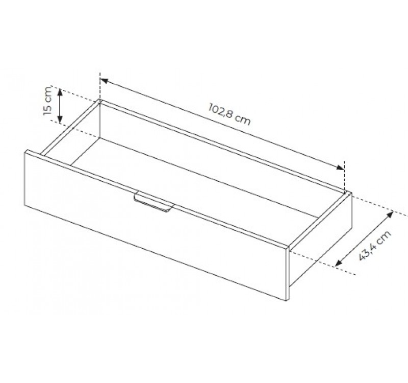 Ντουλάπα Milton κάστανο+ ανθρακί με καθρέπτες 223x210x59cm