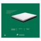 ΣΤΡΩΜΑ MEMO FOAM 21 cm ΜΕ ΑΦΡΟ ΜΝΗΜΗΣ