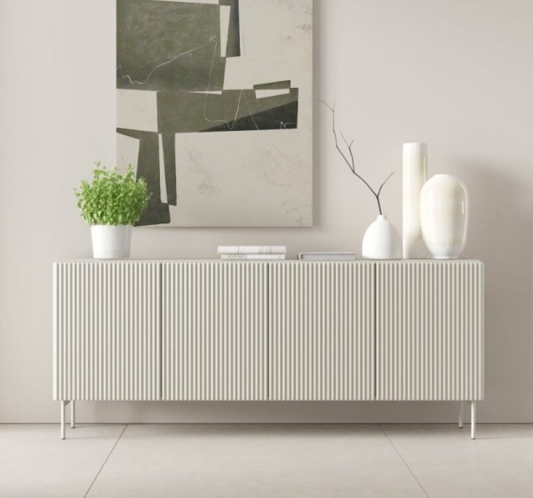 Μπουφές Muti Λευκό Kazmir 195x81x40cm
