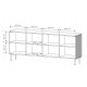Μπουφές Muti Λευκό Kazmir 195x81x40cm