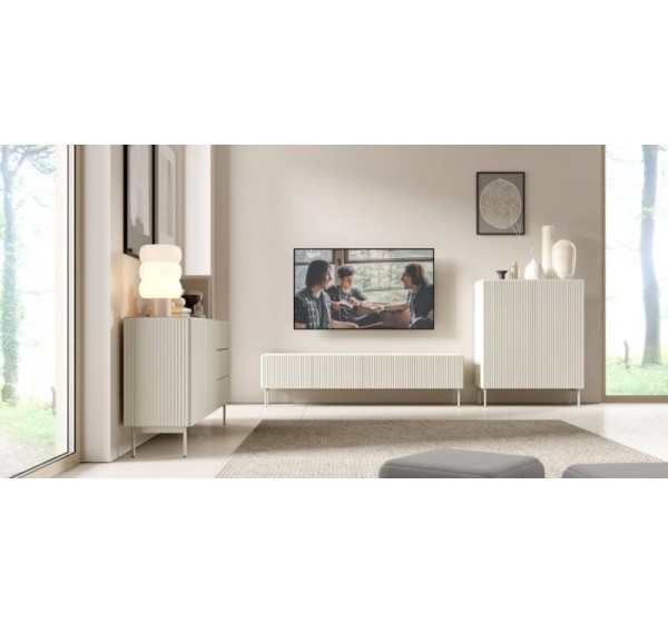 Μπουφές Muti Λευκό Kazmir 195x81x40cm