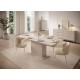 Τραπέζι Lante μπεζ 160-200x90x75cm