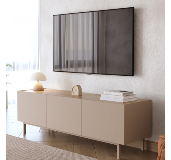 Έπιπλο Τηλεόρασης SEDRA Μπεζ 150x49x42cm
