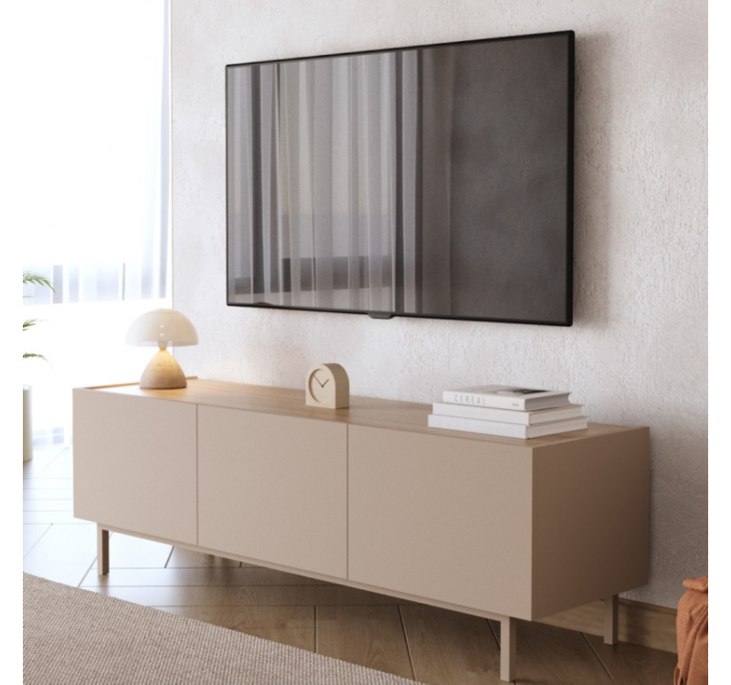 Έπιπλο Τηλεόρασης SEDRA Μπεζ 150x49x42cm