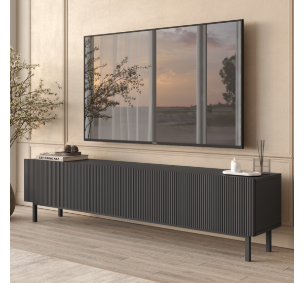 Έπιπλο Τηλεόρασης LN Ανθρακί 180x44x32cm
