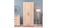 Ντουλάπα Trendline Florida Oak 80x187x52cm