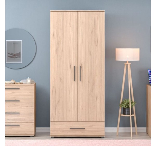 Ντουλάπα Trendline Florida Oak 80x187x52cm