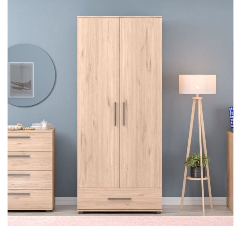 Ντουλάπα Trendline Florida Oak 80x187x52cm