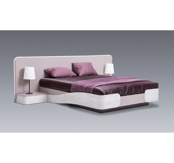 Κρεβάτι ξύλινο AURA 160x200 DIOMMI 45-728
