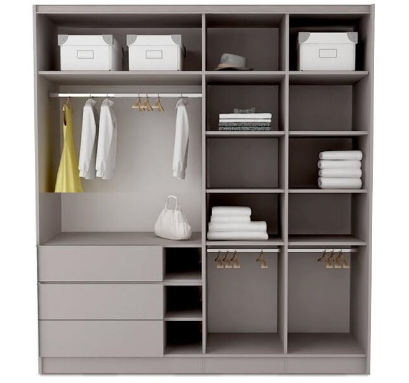 Ντουλάπα Συρόμενη ELLE 200x250x70 DIOMMI 45-715