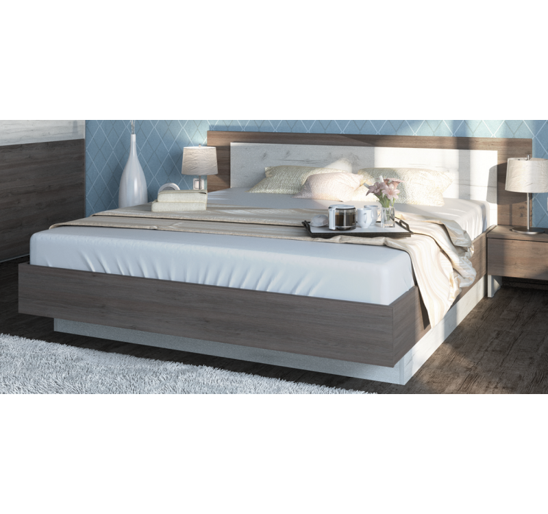 Σετ Κρεβατοκάμαρας ξύλινο ELITE2 DIOMMI 40-011