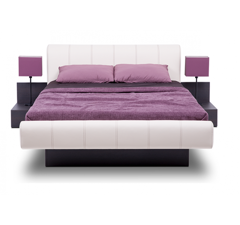 Κρεβάτι ξύλινο με δερμάτινη/ύφασμα HUANA 180x200 DIOMMI 45-090