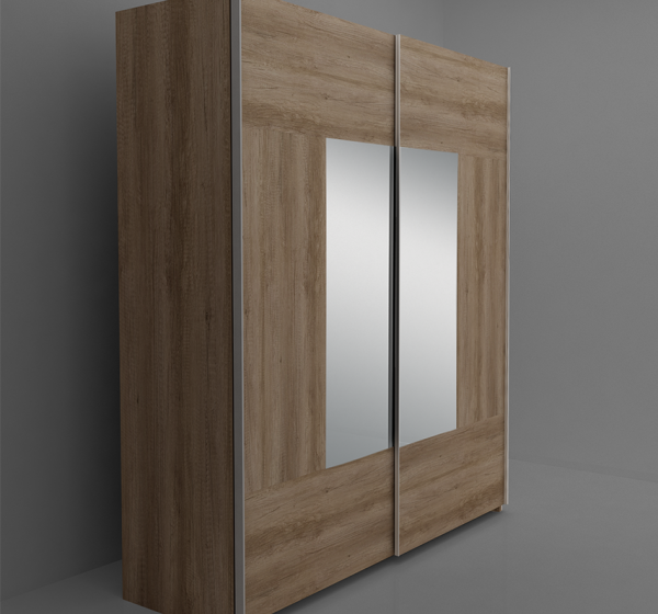 Ντουλάπα Συρόμενη KORONA 150x220x64 DIOMMI 45-116