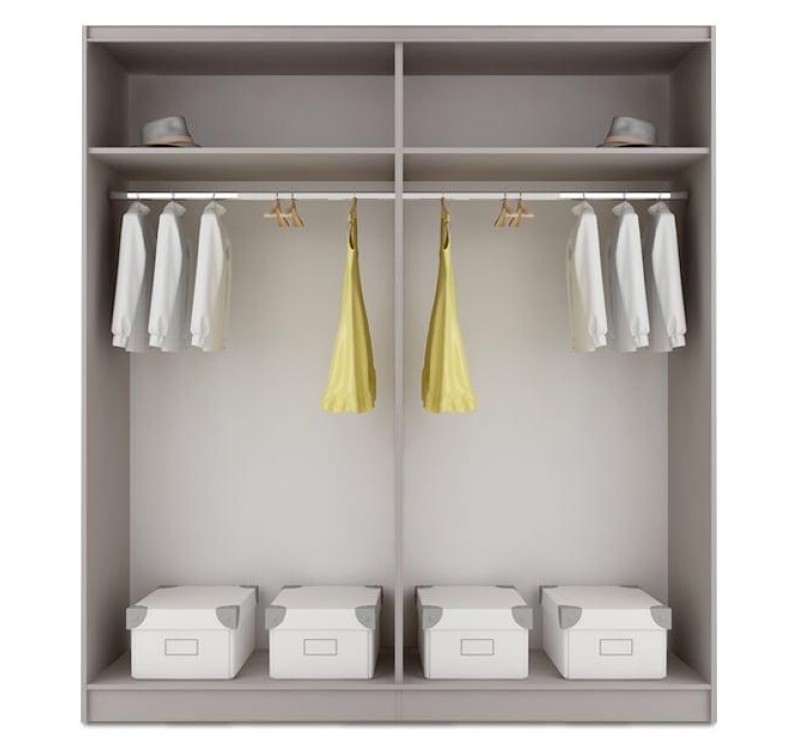 Ντουλάπα Συρόμενη KORONA 150x220x64 DIOMMI 45-116