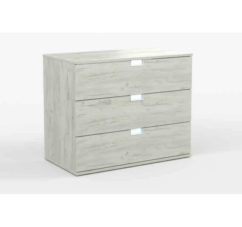 Τουαλέτα 3 συρτάρια LEVITA 94x45x85 DIOMMI 45-864