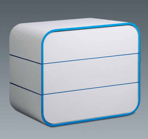 Τουαλέτα 3 συρτάρια NORDIC 90x50x76 DIOMMI 45-757