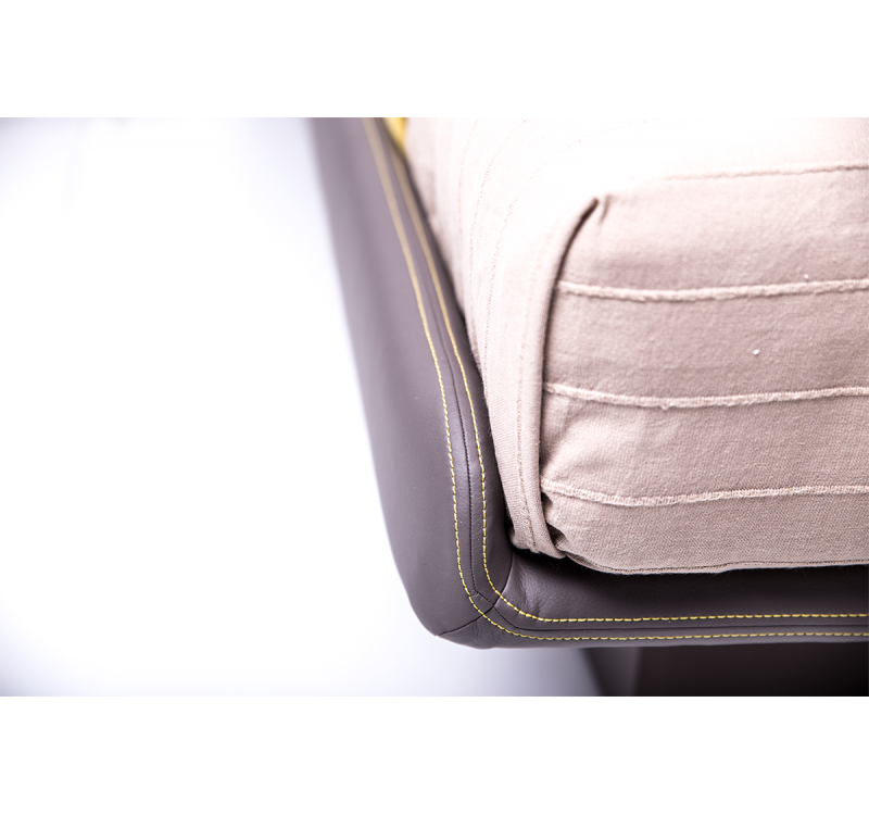 Κρεβάτι ξύλινο με δερμάτινη/ύφασμα RAFFAELLO 180x200 DIOMMI 45-813