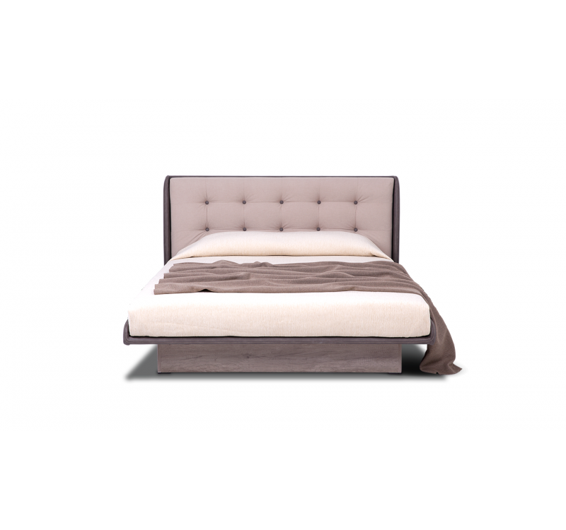 Κρεβάτι ξύλινο με δερμάτινη/ύφασμα RAFFAELLO 180x200 DIOMMI 45-813