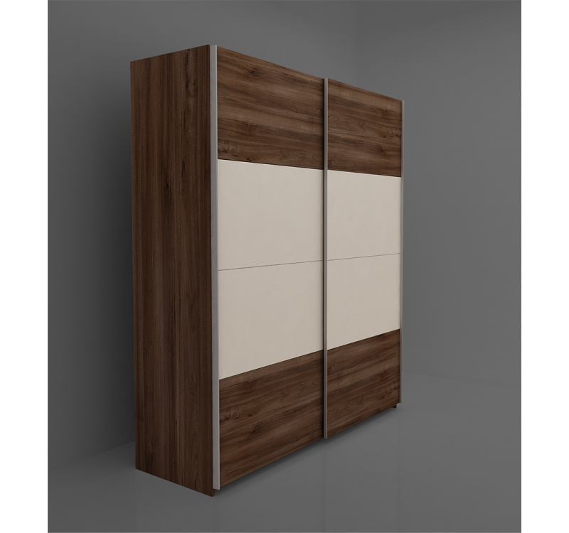 Ντουλάπα Συρόμενη ξύλινο ROXAN 200x220x64 DIOMMI 45-006