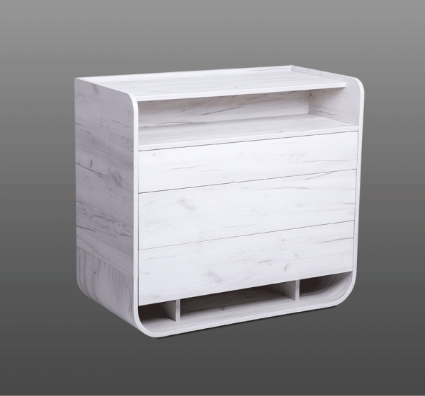 Τουαλέτα 3 συρτάρια SO2 100x50x90 DIOMMI 45-746