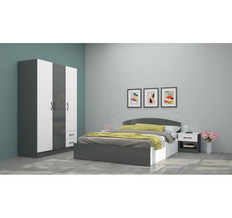 Σετ κρεβατοκάμαρας Apolo2 140x190 DIOMMI 33-077