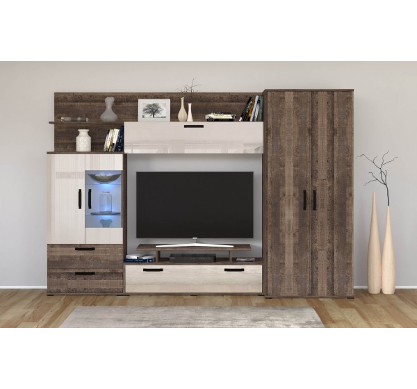 Σύνθετο σαλονιού Avrora 280x53x190 DIOMMI 33-034