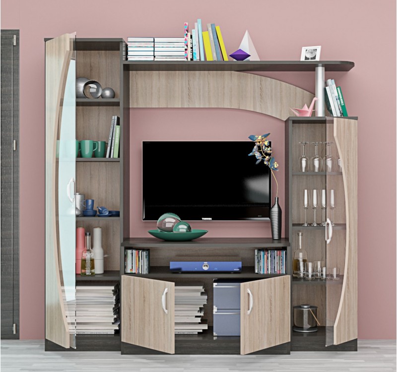Σύνθετο σαλονιού Ida 160x35x160 DIOMMI 33-057