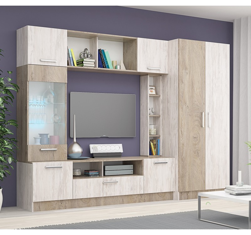 Σύνθετο σαλονιού Opal2 260x52x190 DIOMMI 33-049