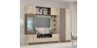 Σύνθετο σαλονιού Opal2 260x52x190 DIOMMI 33-048
