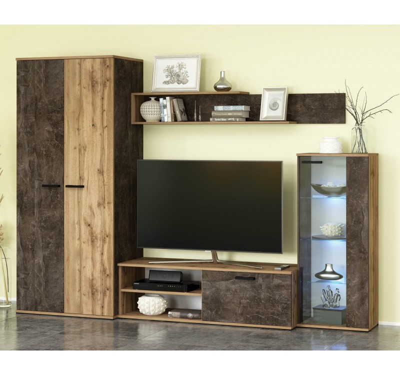 Σύνθετο σαλονιού Oslo 260x53x190 DIOMMI 33-036
