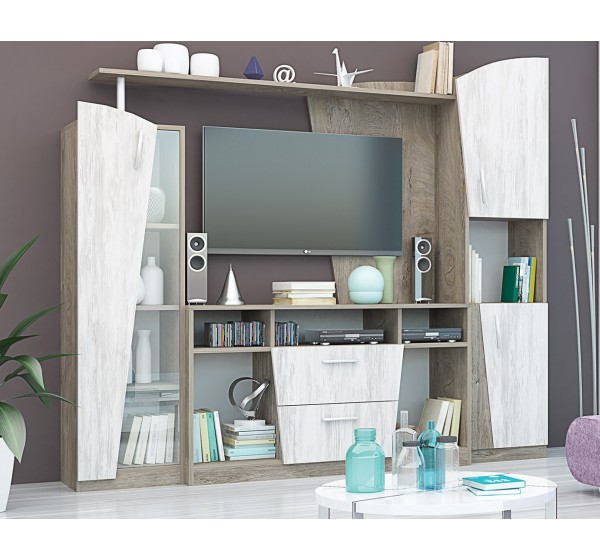 Σύνθετο σαλονιού Rio 210x47x180 DIOMMI 33-042