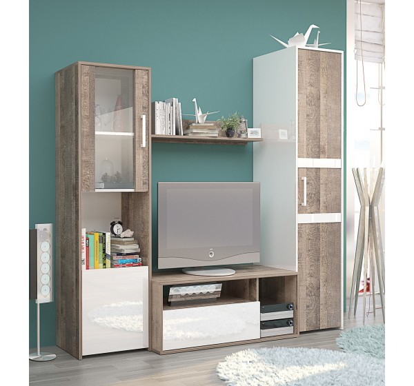 Σύνθετο σαλονιού Sara 185x42x180 DIOMMI 33-045