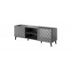 TV stand 150 ABETO mat grey/ gloss grey DIOMMI CAMA-ABETO-RTV-150-GRA/GRA