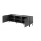 TV stand 150 ABETO mat grey/ gloss grey DIOMMI CAMA-ABETO-RTV-150-GRA/GRA