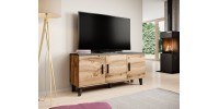 Chest of drawers LOTTA 150 3D wotan oak/ black DIOMMI CAMA-LOTTA-KOMODA-150-3D-DWO/CZ