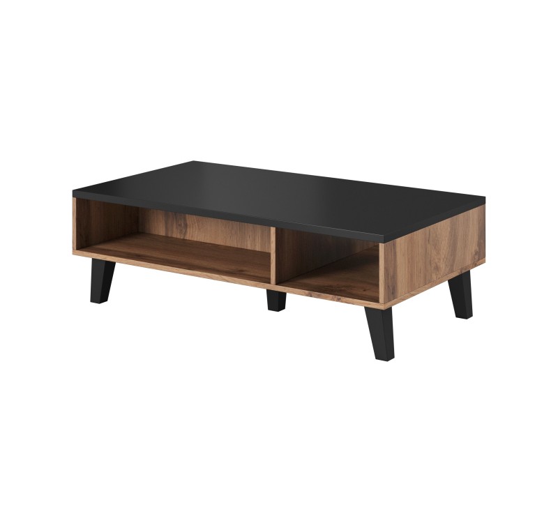 coffee table 60 LOTTA  wotan oak/ black DIOMMI CAMA-LOTTA-ŁAWA-110-DWO/CZ
