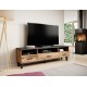 TV stand LOTTA 180 3s3K wotan oak/black DIOMMI CAMA-LOTTA-RTV-180-3S3K-DWO/CZ