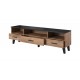 TV stand LOTTA 180 3s3K wotan oak/black DIOMMI CAMA-LOTTA-RTV-180-3S3K-DWO/CZ