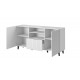 PAFOS chest of drawers 150 2D1S DIOMMI CAMA-PAFOS-KOM-150-BI/BI