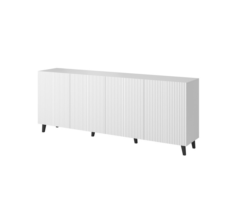 PAFOS chest of drawers 200 4D DIOMMI CAMA-PAFOS-KOM-200-BI/BI