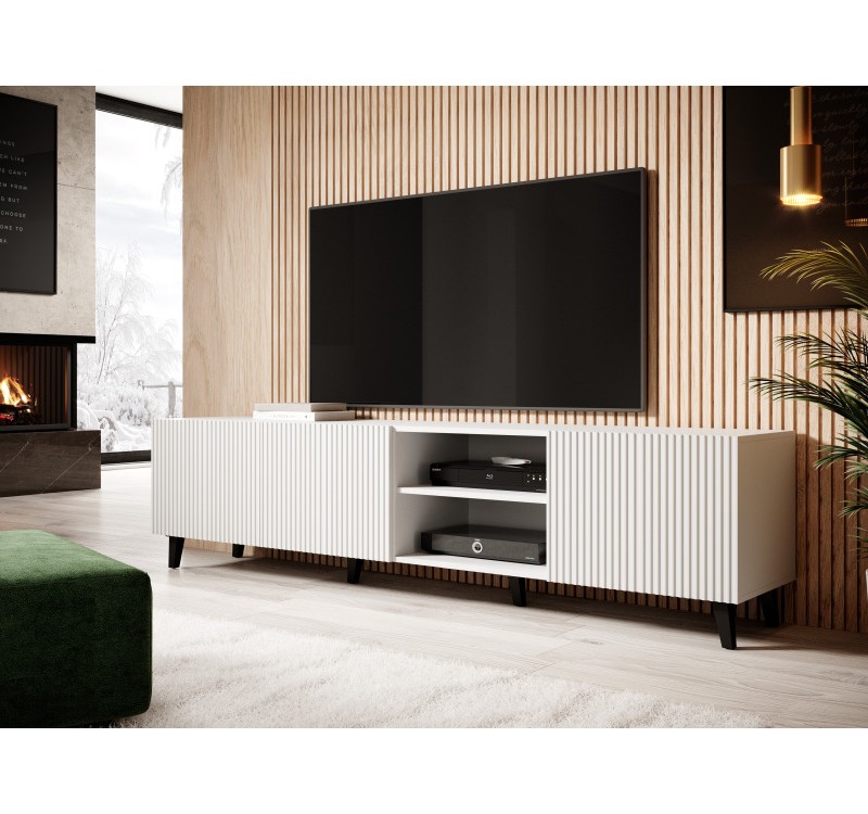 PAFOS TV stand 200/4D DIOMMI CAMA-PAFOS-RTV-200-BI/BI