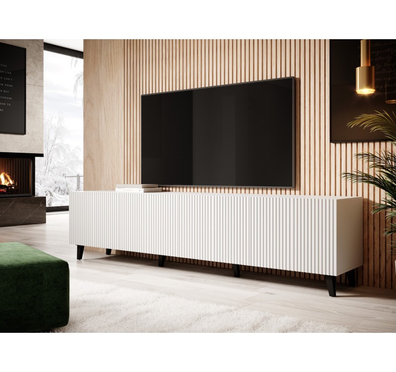 PAFOS TV stand 200/4D DIOMMI CAMA-PAFOS-RTV-200-BI/BI
