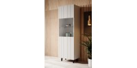 PAFOS Standing cabinet white/white DIOMMI CAMA-PAFOS-WITRYNA-BI/BI