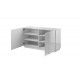 chest of drwewr KOM2D  REJA white gloss/white gloss DIOMMI CAMA-REJA-KOM2D-BI/BI
