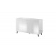 chest of drwewr KOM2D  REJA white gloss/white gloss DIOMMI CAMA-REJA-KOM2D-BI/BI