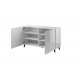 chest of drwewr KOM2D  REJA white gloss/white gloss DIOMMI CAMA-REJA-KOM2D-BI/BI