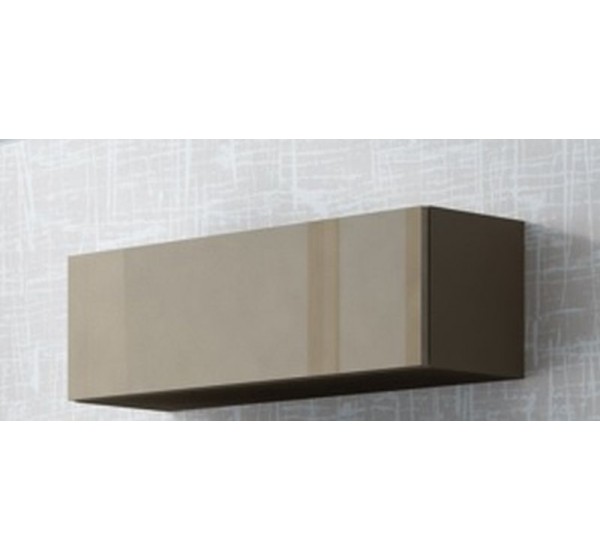 Full cabinet VIGO WITR.90 PEŁNA white/black DIOMMI CAMA-VIGO-WITR.90-PEŁNA-LATTE/LATTE POŁ